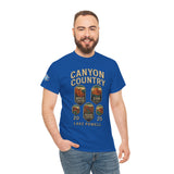 Custom Latitudes Travel - Canyon Country Tee, Adventure T-Shirt, National Park Shirt, Travel Souvenir Gift, Retro Tour Shirt, Hiking Apparel, Unisex Cotton Top