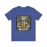 "I Travel for The Beer" full color T-shirt
