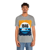 MKE - 1846 - Airport Travel Shirt - Milwaukee Peoples Flag