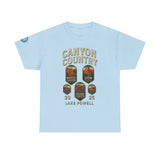 Custom Latitudes Travel - Canyon Country Tee, Adventure T-Shirt, National Park Shirt, Travel Souvenir Gift, Retro Tour Shirt, Hiking Apparel, Unisex Cotton Top