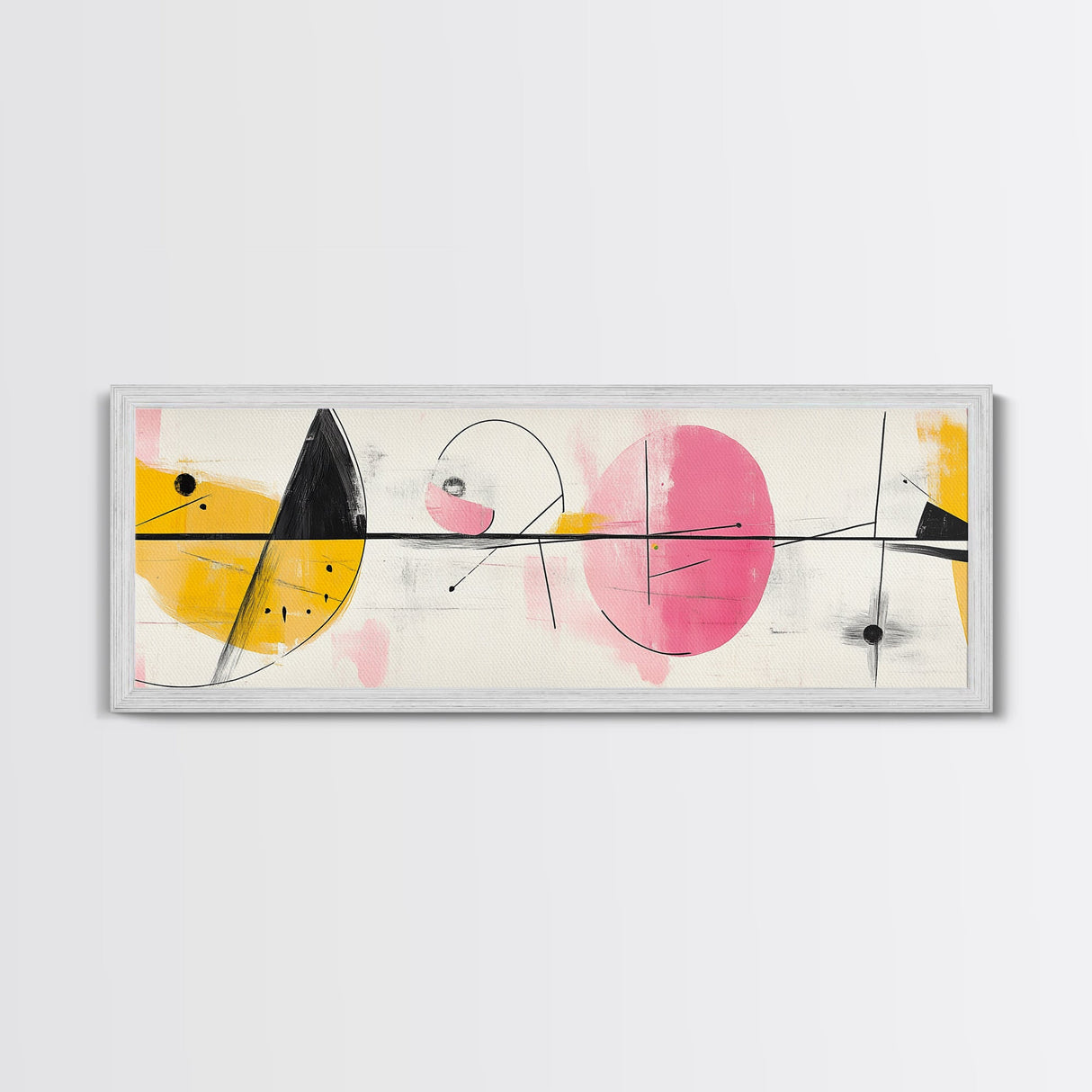 Extra Large Panoramic Abstract Art - Extra Wide Wall Art - Watercolor Fine Art Print - Modern Abstract Art Print - Original Art - Large Wall Art
