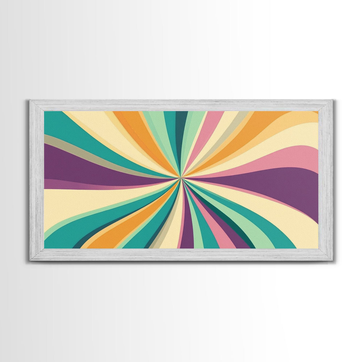 MCM Mid Century Modern Abstract Wall Art Canvas Print, Wall Decor, Wall Art, Modern Retro Canvas Print, Geometric Wall Art
