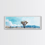 Joshua Tree Painting Print, Canvas Print, California Wall Art, California Painting, California Desert Wall Art, Landscape Paint of Joshua Tree
