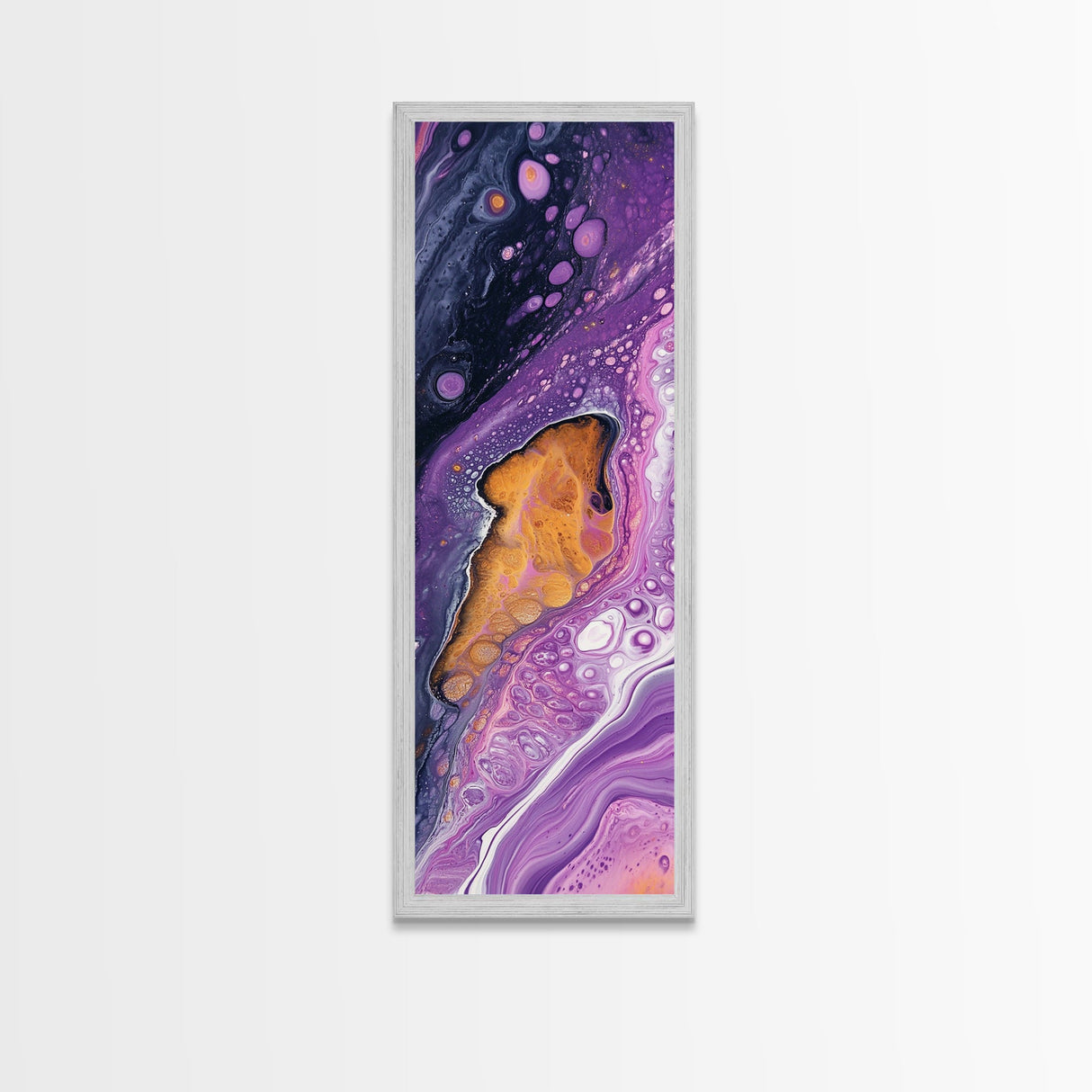 Abstract Purple Swirl, moody art, pink abstract art, sacred geometry wall art, therapy art, framed canvas print, living room art