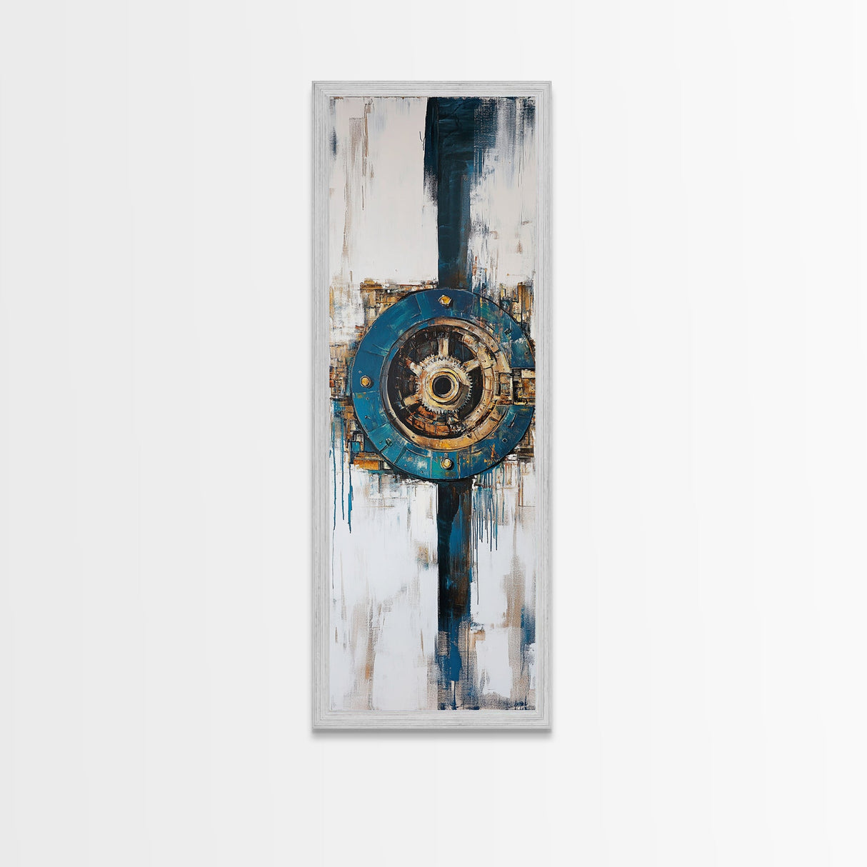 Ocean, Coastal Decor, Canvas Print, oyster painting, nautical decor, coastal wall art, farmhouse art, rustic wall art, above sofa art, gift idea