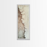 Textured abstract, wabi sabi wall art, minimalist art, geometric wall art, extra wide art, framed canvas print, sage green wall art