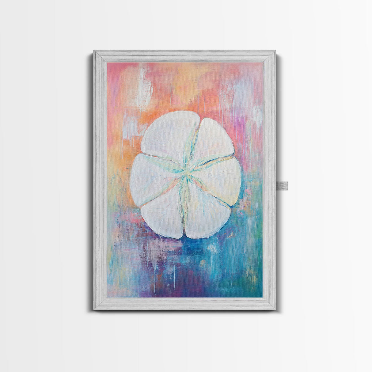 Lemon Art Print, Citrus Kitchen Decor, Coastal Art, Tropical Fruit Painting, Boho Art, Vibrant Wall Art, Canvas Print, Dining Room Decor