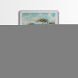 Bonsai Cliff, Pine Tree Art, Coastal Landscape Art, Nautical Decor, Coastal Wall Art, Canvas Print, Living Room Art, Gift Idea