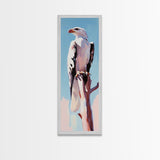 Bald Eagle, Majestic Bird, Wildlife Wall Art, Canvas Print, Nature Inspired Decor, Rustic Home Art, Minimalist Animal Paintin