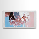 Water Droplets, Surreal Reflection, Abstract Aesthetic, Modern Minimalist Art, Contemporary Home Decor, Living Room Wall Art