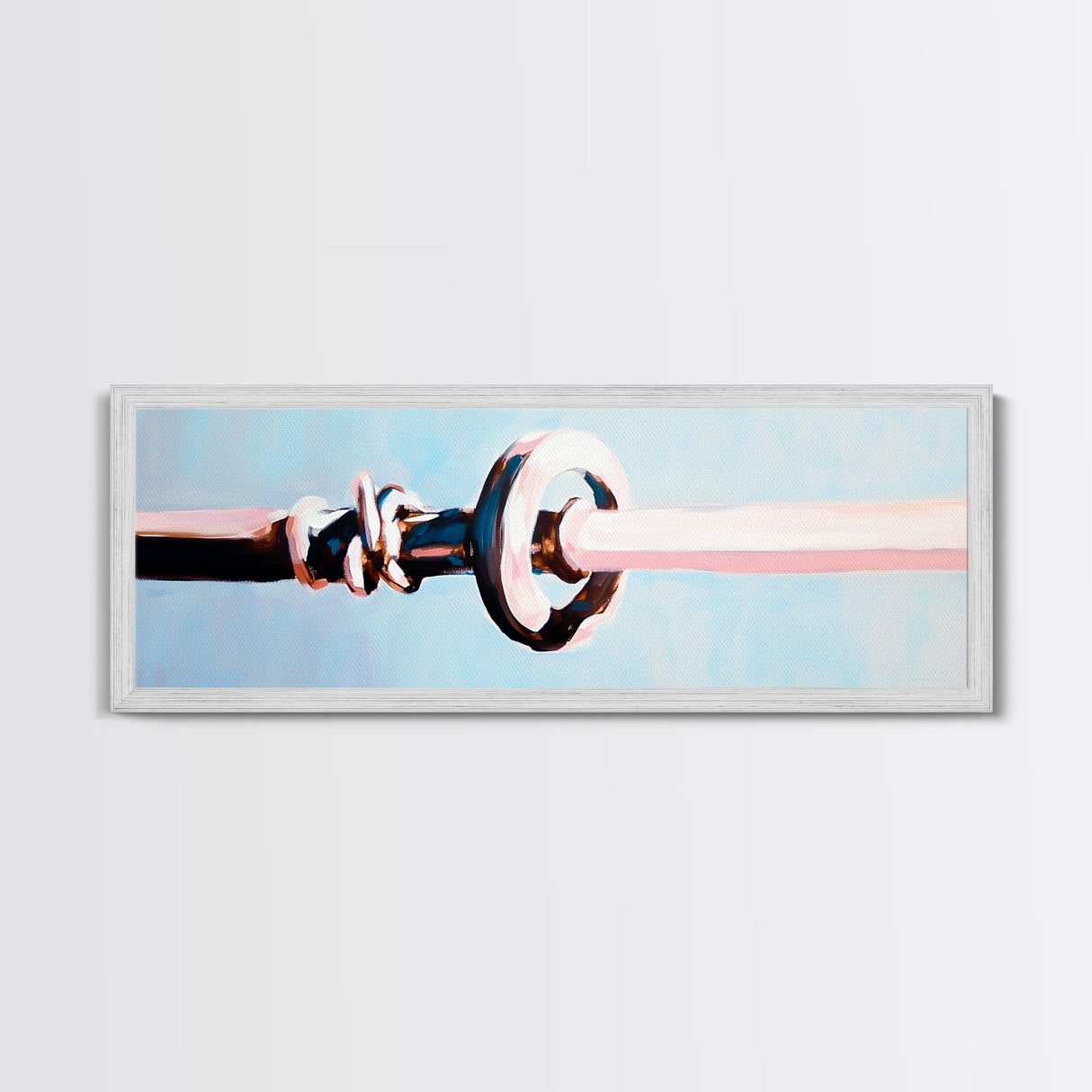 Sailboat Knot, Nautical Theme, Ocean Life, Framed Canvas Print, Coastal Home Decor, Minimalist Seaside Art, Beach House Wall Art