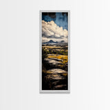 Landscape, Mountain, Rustic, Canvas Print, Cabin Wall Art, Scenic Nature Decor, Adventure Inspired, Lodge Wall Art, Tranquil Home Decor