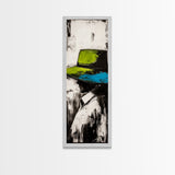 Woman in Hat, Fashion Wall Art, Black and White Portrait, Stylish Decor, Framed Canvas Print, Elegant Home Art, Minimalist Painting