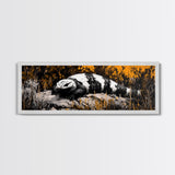 Gila Monster, Desert Reptile, Wildlife Art, Canvas Print, Nature Lover Gift, Rustic Wall Decor, Southwestern Art, Home Office Wall Art