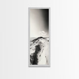 Sand Dunes Art, Coastal Minimalism, Desert Beach Wall Decor, Neutral Living Room Style, Framed Canvas Print, Nature Boho Aesthetic