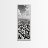 Shell Beach, Coastal Texture, Seashell Ground, Nature’s Bounty, Rustic Ocean Canvas Print, Neutral Kitchen Wall Art, Boho Coastal Style
