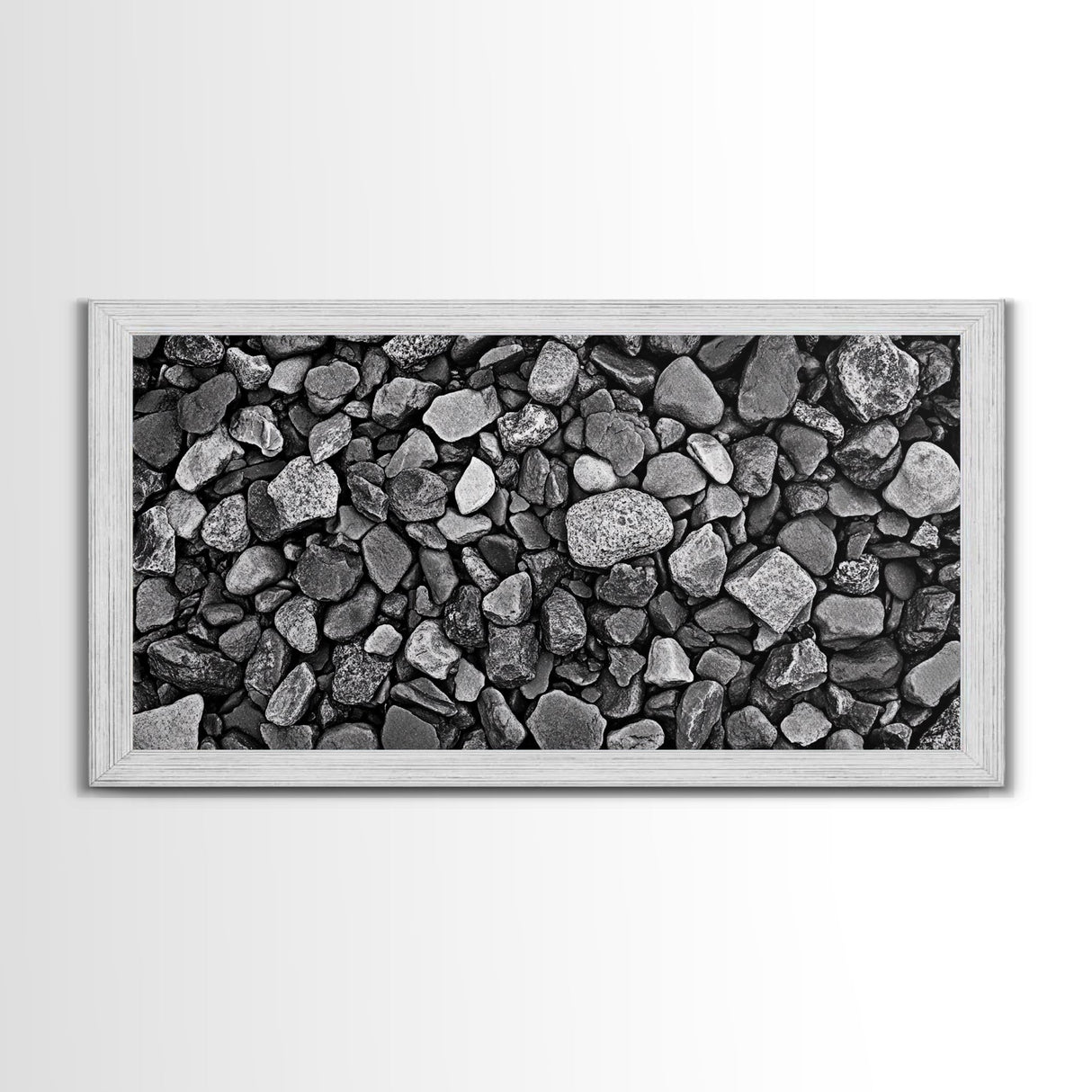 Natural Stone Texture, Dark Rock Pattern, Earthy Wall Background, Canvas Print, Office Wall Art, Modern Industrial Style, Minimalist Style