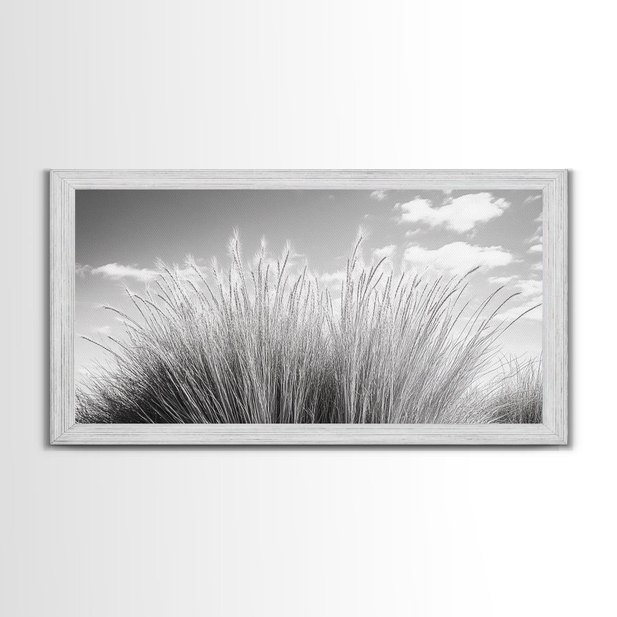 Windswept Grasses, Nature Wall Decor, Prairie Minimalist, Field Botanical Print, Canvas Print, Kitchen Wall Art, Soft Fall Farmhouse Style