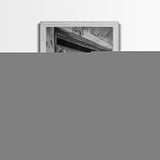 Bank Vault Door, Industrial Design, Urban Texture, Canvas Print, Masculine Office Decor, Steampunk Wall Art, Black White Print