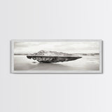 Beach Stone, Ancient Relic, Coastal Detail, Canvas Print, Minimalist art, Bathroom wall decor, Boho style, Neutral home aesthetic