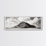 Tropical Island, Seascape Photography, Coastal Wall Art, Framed Canvas Print, Ocean Print, Minimalist Bedroom Art, Beach House Decor