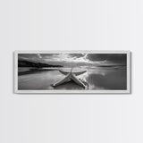 Starfish Beach, Moody Ocean, Calm Sunset, Canvas Print, coastal home decor, bathroom beach art, ocean lover gift, marine wall decor