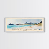 Coffee Bay, South Africa Watercolor Beach Print, Vacation Gift, South Africa Wall Art, Beach Painting, Beach Decor, Beach Painting