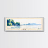 Koh Phayam, Thailand Watercolor Beach Print, Vacation Gift, Thailand Wall Art, Beach Painting, Beach Decor, Beach Painting