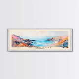 Sennen Cove, United Kingdom Watercolor Beach Print, Vacation Gift, United Kingdom Wall Art, Beach Painting, Beach Decor, Beach Painting