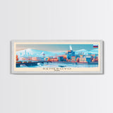 Kemerovo Russia Travel Print Wall Art, Panoramic City Art, Travel Art, Wall Decor, Vacation Gift, Framed Canvas Print Or Metal Art