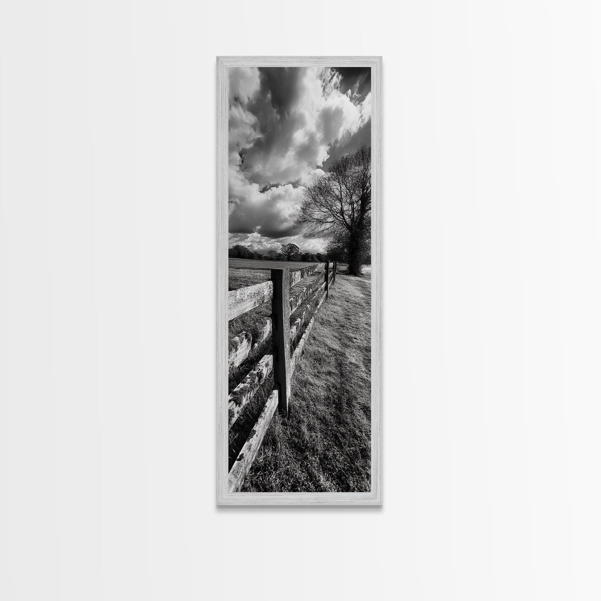 Desert Landscape Art, Canvas Print, Moody Southwest Wall Art, Joshua Tree Art, Extra Wide Art, Above Sofa Art, Rustic Home Decor