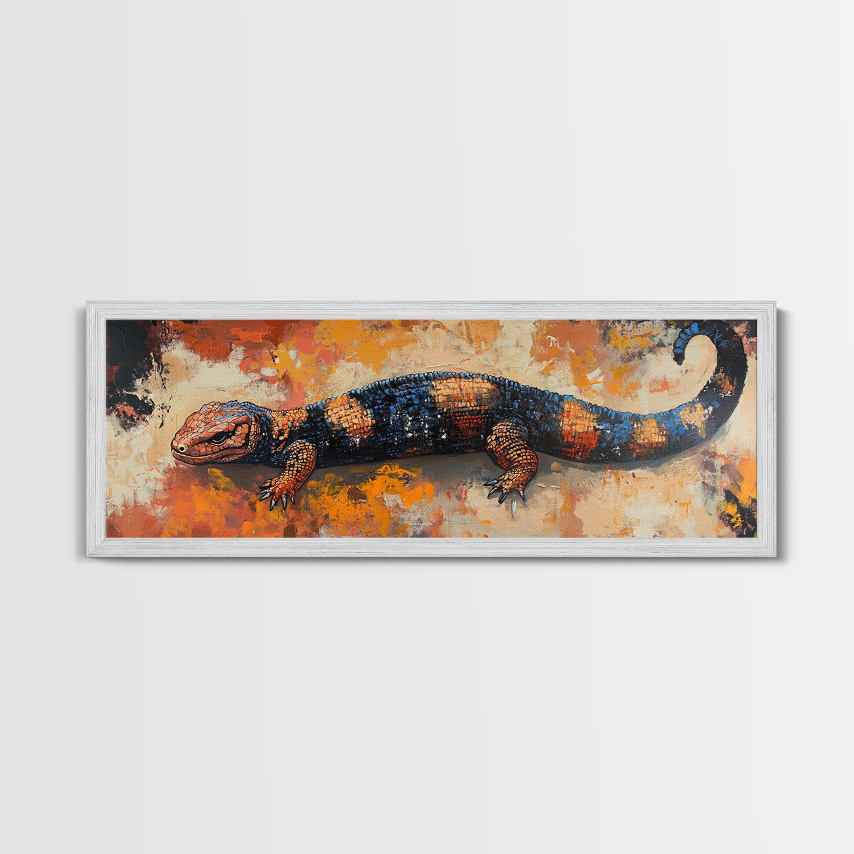 Wabi Sabi Wall Art, Framed Canvas Print, Rustic Decor, Extra Wide Art, Moody Art, Living Room Art, Above Bed Art, Minimalist Painting