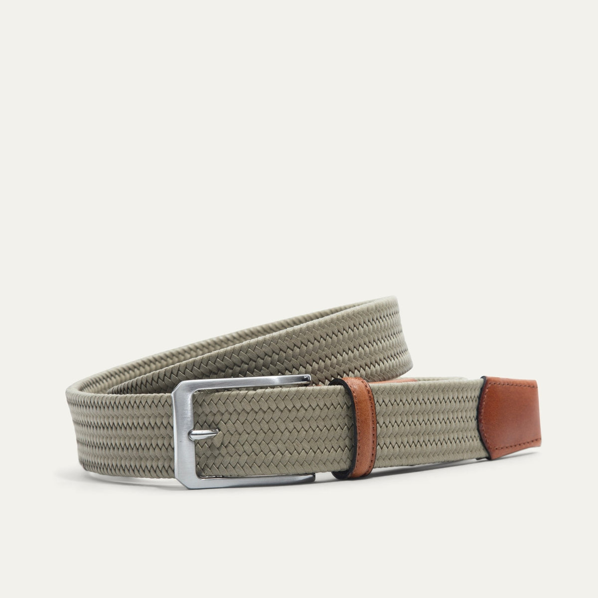 Tubular Italian Stretch Web Belt