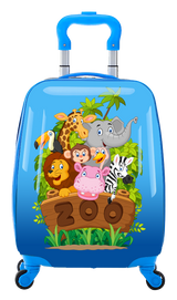 TUCCI Italy ZOOLAND 18" Spinner Wheel Children Suitcase
