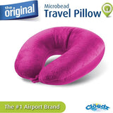 Super Soft Plush Microbead Travel Pillows by Cloudz
