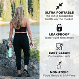 25 oz Collapsible Water Bottle by Hydaway