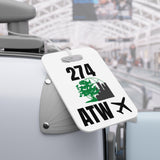 Appleton Wisconsin,  Area Code / Airport Tag for Bags and Luggage - 920 / ATW