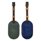 Round  Leather Luggage Tag - Qty: 1 (6424) by ili New York