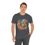"I Travel for The Food" full color T-shirt
