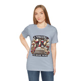 "I Travel to Drink Wine" full color T-shirt