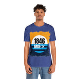 MKE - 1846 - Airport Travel Shirt - Milwaukee Peoples Flag
