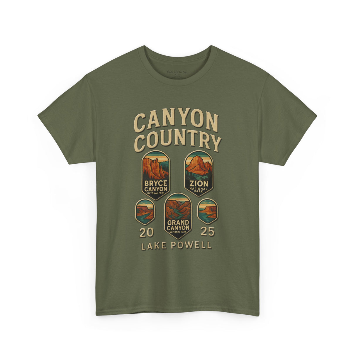 2025 Canyon Country Trip T-Shirt, Adventure T-Shirt, National Park Shirt, Travel Souvenir Gift, Retro Tour Shirt, Hiking Apparel, Unisex Cotton Top