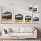 Bonaventure Island, Canada Watercolor Beach Print, Vacation Gift, Canada Wall Art, Beach Painting, Beach Decor, Beach Painting