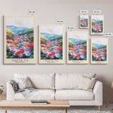 Santa Fe, Philippines Watercolor Beach Print, Vacation Gift, Philippines Wall Art, Beach Painting, Beach Decor, Beach Painting