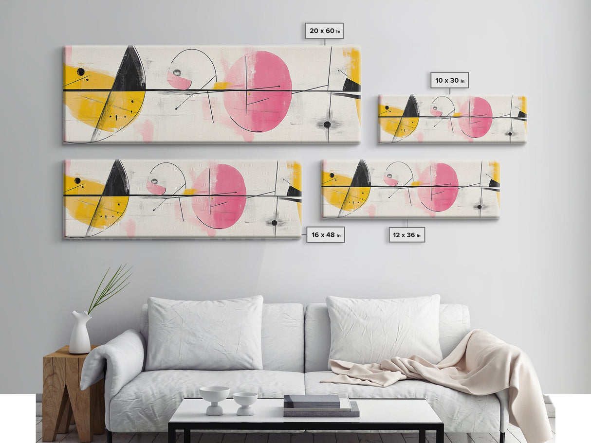 Extra Large Panoramic Abstract Art - Extra Wide Wall Art - Watercolor Fine Art Print - Modern Abstract Art Print - Original Art - Large Wall Art