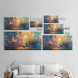 Nativity Painting Canvas Print | Christmas Wall Art | Christian Art | Christian Painting | Nativity Drawing | Nativity Oil Painting | Living Room Art