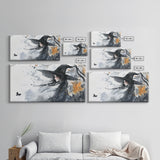 Wabi Sabi Witch - Framed Canvas Print - Eclectic Home Decor - Witchy Wall Art