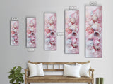 Coastal Seashell Painting Framed Canvas Print Featuring Nautical Decor Perfect Beach House Coastal Landscape Wall Art Theme