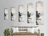 Tranquil Coastal Rocks Canvas Print Nautical Wall Art Minimalist Art Seascape Art Bedroom or Living Room Rustic Coastal Decor Piece