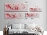 Elegant Lace Hands Canvas Print Feminine Glam Art Light Pink Wall Art Romantic Home Decor Vertical Artwork Gift Idea For Her